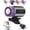 Black, variant on 2026 Car Clip on Air Conditioner Fan with LED Display, Portable Mini Cooling System for Auto Vehicle, USB Rechargeable Battery Powered Gadget, 360° Rotation Adjustable 199 Speeds Truck Tent,Black