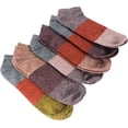 thumbnail image 4 of Men's Rayon from Bamboo Fiber Colored Superior Wicking Breathable Ankle Socks - 2 Pair Packs, 4 of 4