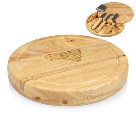 Los Angeles Rams Circo Cheese Board and Tools Set - No (Best Grilled Cheese Los Angeles)