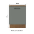 thumbnail image 3 of Gabinete Bajo Cocina Madesa Agata 60cm Con Encimera MG 03, 3 of 4