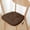 Coffee(2PC), variant on 2PCS Chair Cushions for Dining Chairs, D-Shaped Seat Cushions with Removable Washable Cover and Ties, Chair Pads for Kitchen, Indoor Dining Room, Patio Chairs, 17'' x 16''(Beige)