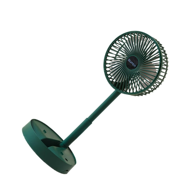 Cateissary 2 uds Mini ventilador retráctil portátil y altura ajustable aire acondicionado portátil ventilador portátil Usb Electrodomésticos