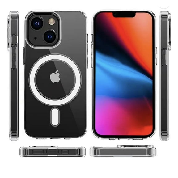 UMDA case for iPhone 15, Compatible with MagSafe, Slim, Military-Grade Protection, Yellowing Resistant,Magnetic Phone Case for iPhone 15 , Clear