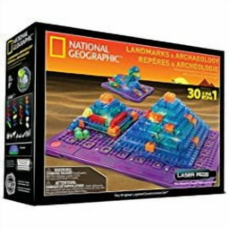 Laser Pegs National Geographic Landmarks and Archaeology Building Kit