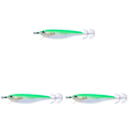 thumbnail image 1 of 10 3 Cm/7 4g Cebos Plantilla Calamar Con Anzuelo Realistas para Pesca Nocturna (claro) Verde, 1 of 5