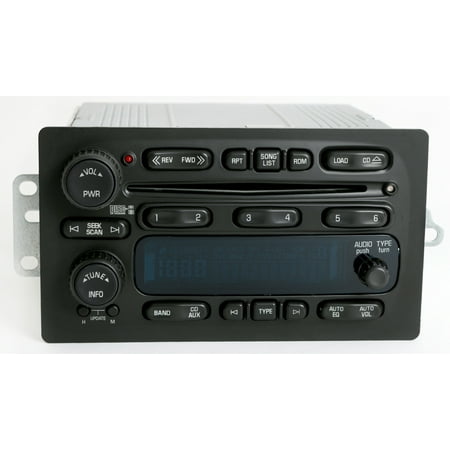 - GMC Chevy Truck Van 2005-2009 Radio AM FM 6 Disc CD Player Part Number 15234935 - Refurbished