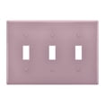 thumbnail image 2 of Dailycode Light Switch Plate Covers 2 Gang Wall Plate Plastics Outlet Covers for Kitchen Home Office Decor Pale Mauve, 2 of 8