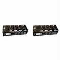 thumbnail image 1 of 2Pc 4-Channel 3-Pin XLR Audio and over Network Cable Extender, DMX512 Network Signal Extender , Female,2 x 4-Channel Audio/ Network Extender,Black, 1 of 4