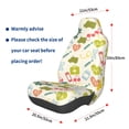 thumbnail image 3 of Goofa Medical Icons Pattern Elastic Car Seat Cover - Stretchable Auto Seat Protector, Easy to Install and Clean for Cars, SUVs, Trucks, and Vans, 3 of 5