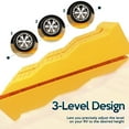 thumbnail image 3 of Zone Tech Automotive Leveling Ramps - Set of 2 Camper Trailer SUV Car Wheel Chocks, Leveler, Stabilizer on Uneven Ground- Great for Leveling and Raising Auto, 3 of 7