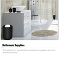 thumbnail image 2 of Ounissouiy Cubo de basura Cubo de basura Dispensador de cubo de basura Suministros de baño Cubos de cepillo de baño multifuncionales de larga Suministros de limpieza para el hogar Negro, 2 of 6