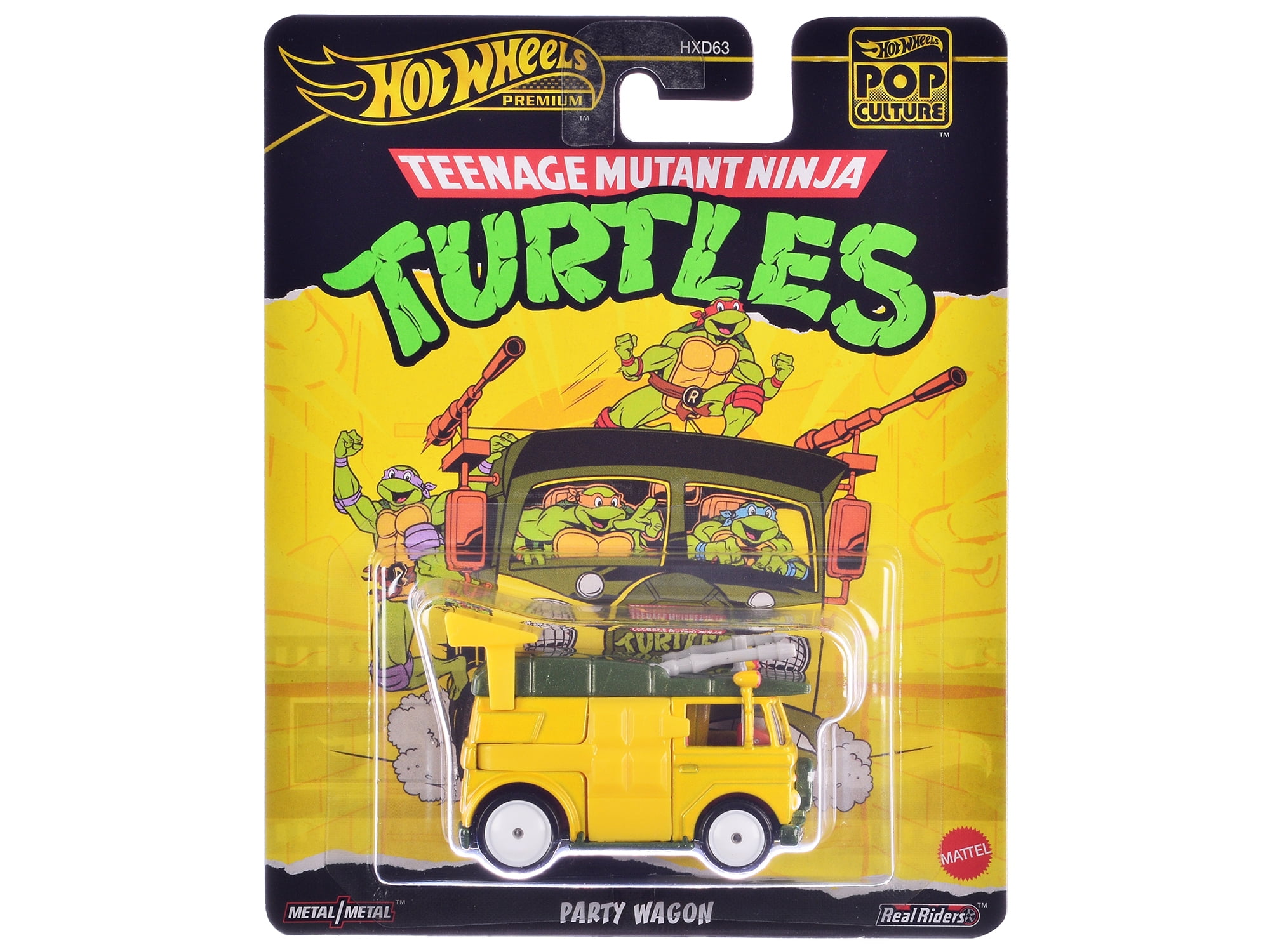 "Pop Culture 2024" 5 piece Set E "Premium Series" Diecast Model Cars by Hot Wheels