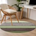 thumbnail image 5 of Round Area Rug 3ft,Farmhouse Sage Green Wood Board Washable Carpet Non-Slip Runner Accent Rugs Indoor Floor Mat for Bedroom Living Room Decor,Retro Wooden Grain, 5 of 9