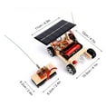 DIY Solar Remote Control Car, DIY Assembled Toy Car, Educational Remote ... Circuit Diagram