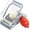 Silver, variant on Sopito Heavy Duty Stainless Steel Wire Egg Slicer for Hard Boiled Eggs & Strawberry Other Soft Food