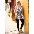 thumbnail image 2 of Woman Within Plus Size Stretch-Cotton Knit Pull-On Leggings, 2 of 6