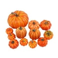thumbnail image 4 of 12 Calabazas Decorativas perfecl Artificiales para Manualidades de Espuma, 4 of 8