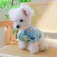 thumbnail image 3 of Pet T-shirt Lapel Collar - Soft Comfortable Cartoon Printing - Pet Dog Two-legged Blouse - Daily Wear, 3 of 8