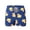 Dark Blue, variant on Palm Tree Mens Swim Trunks with Compression Liner Tropical Leaves 2-in-1 Swimming Board Shorts Fashion Stretch Quick Dry Bathing Suits