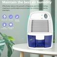 thumbnail image 5 of Bowoshen 215 sq ft Mini Dehumidifier in White - Auto Shut Off, Low Energy Consumption, 5 of 9
