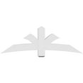 thumbnail image 4 of 72"W x 24"H x 6"D x 6"F, 8/12 Pitch, Davenport Architectural Grade PVC Gable Bracket, 4 of 8