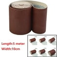 1Roll 5M 80600 Grit Emery Cloth Roll Polishing Sandpaper For Grinding