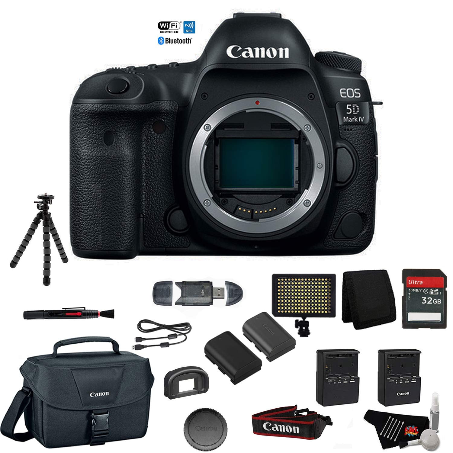 Canon EOS 5D Mark IV Full Frame Digital SLR Camera Body 