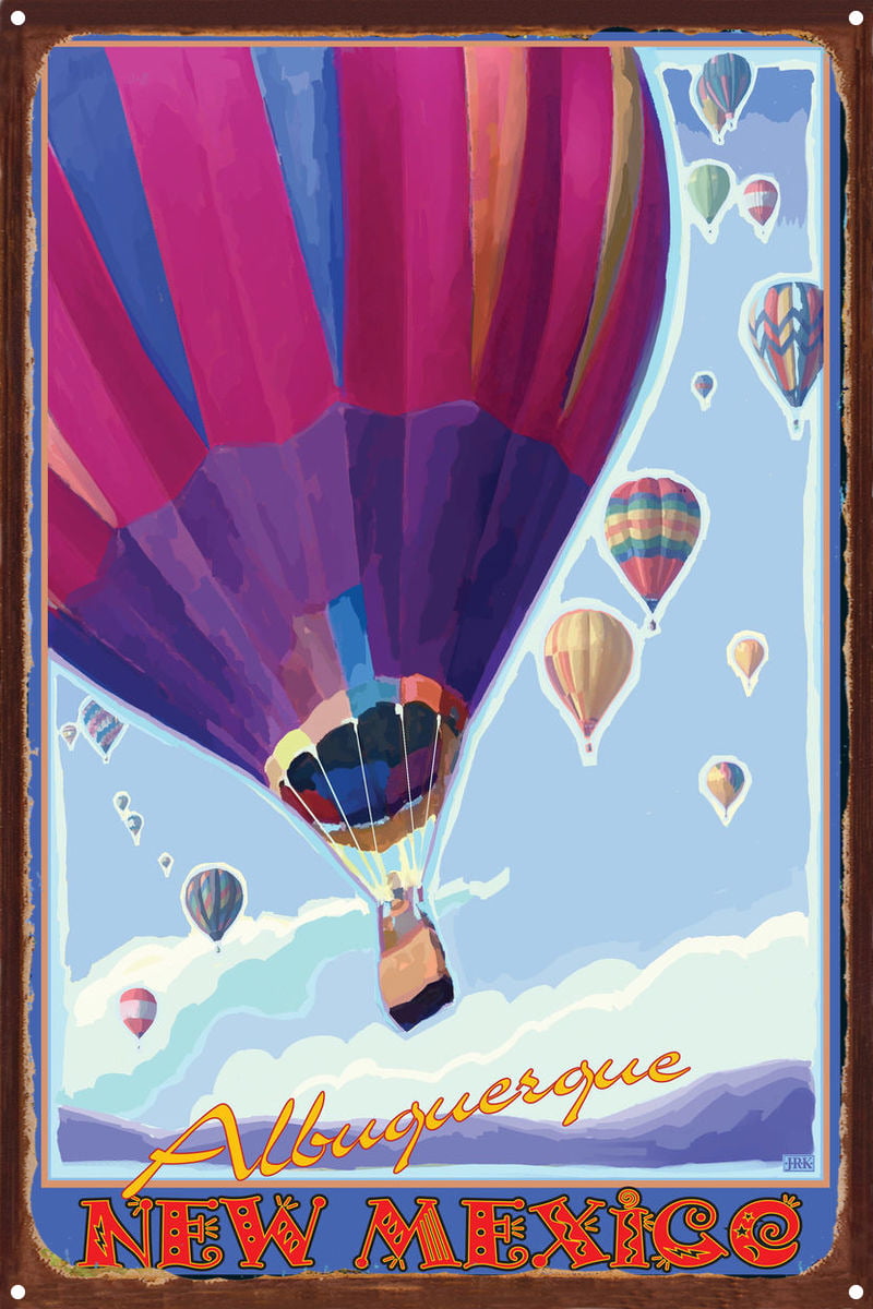 Colorful Hot Air Balloons, Albuquerque Balloon Fiesta 
