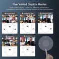 thumbnail image 3 of NexiGo Meeting 360, AI-Powered Framing & Speaker Tracking, 8K Capture, 1080p HD 360-Degree Smart AIO Video Conference Camera, 8 Noise-Cancelling Microphones, and Speaker, 3 of 9