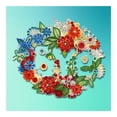 thumbnail image 2 of Cuadros Decorativos Diamond Painting 5D DIY Flower Kit de diamantes de imitación de taladro especial parcial (HB203) Tmvgtek embutido en tela, 2 of 7