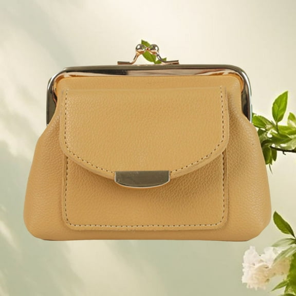 breaise Cute Floral Buckle Coin Purses Vintage Pouch Kiss-lock Change Purse Wallets