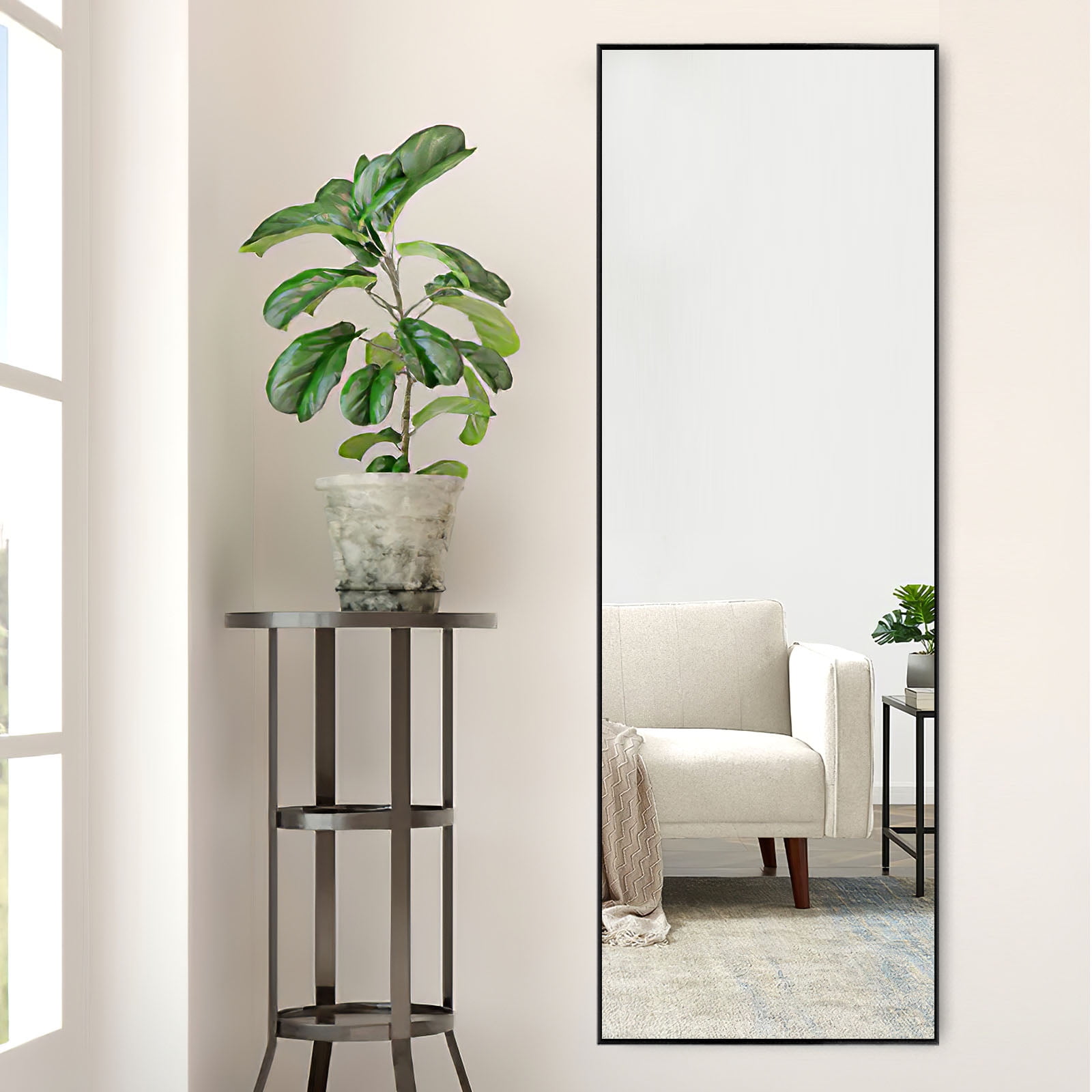 NeuType 65" x 22" Full Length Mirror Floor Mirror Rectangular Wall