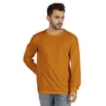 thumbnail image 1 of Inkmeso Men's Cotton Long Sleeve T-shirt Basic Crew Neck Shirt, 1 of 7