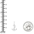 thumbnail image 4 of 925 Sterling Silver Unisex Anchor Ocean Life Charm Pendant for Men Women, 4 of 4
