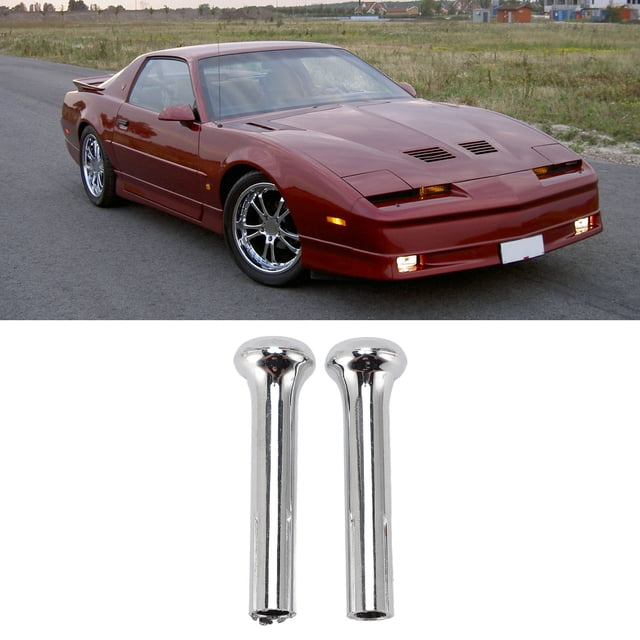 Perilla De Cerradura De Puerta Interior De Coche, 2 Uds., Perillas De Cerradura De Puerta Cromadas Para Vehículo, Colorfast IN6728Z