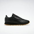 thumbnail image 1 of Reebok Footwear Men Classic Leather Shoes Cblack/Pugry5/Rbkg03, 1 of 9