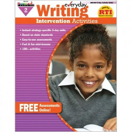 Newmark Learning NL1015 Everyday Intervention Activies for Writing Gr 2 20-pack