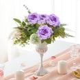 thumbnail image 3 of Artificial Flowers,Flower Head Artificial Flower Bouquet Suitable For DIY Arrangements Wedding Brides' Bouquets Tabletop Center Decorations Wreaths And Household（No Clips）, 3 of 9