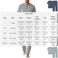 thumbnail image 2 of BLTIBY Mens 2 Pieces Outfits Short Sleeve Henley Shirts and Wide Leg Pants Tracksuits Sets with Pockets Khaki 4XL, 2 of 5