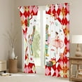thumbnail image 3 of Feelyou Cute Nutcracker Blackout Curtains Set of 2 (38x54 Each), Happy Christmas Curtains and Drapes, Winter Gold Sonwflake Living Room Curtains, Curtains and Drapes Home Decor, 3 of 5