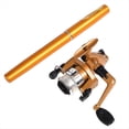 thumbnail image 1 of Caña de Pescar Telescópica Compacta en Forma de Bolígrafo con Carrete: Portátil, Ligera, Ideal para Viajes y Pesca Informal C, 1 of 5