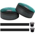 thumbnail image 4 of Sangles de Guidon de Vélo de Course, Antidérapantes, Respirantes et Absorbant les Soudures, Poignée en Silicone avec Sangles Perforées-2 Rouleaux, 4 of 8