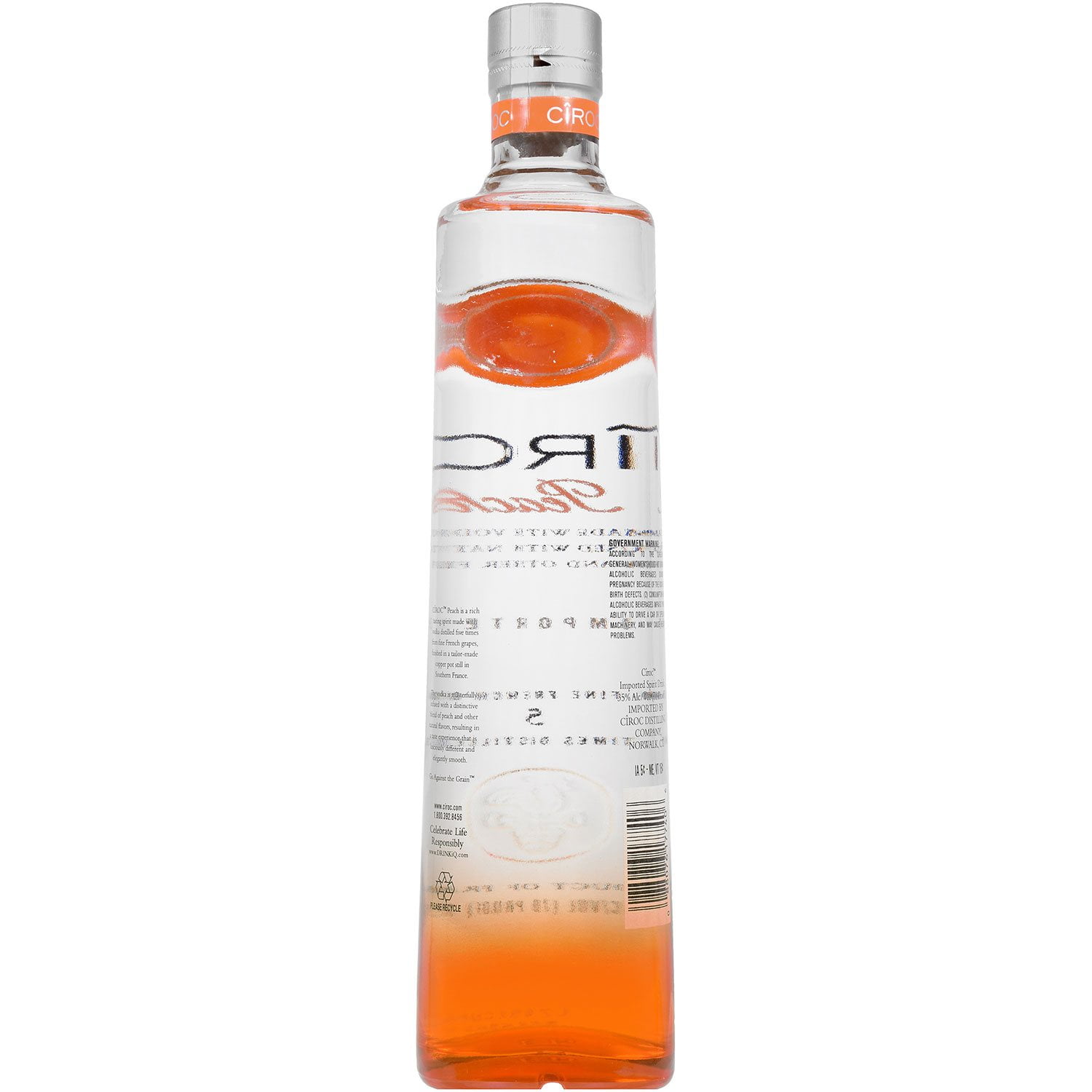 CIROC Peach Vodka (750mL) - Samsclub.com