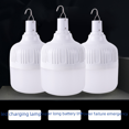 thumbnail image 1 of Bombilla LED superbrillante de carga, luz de emergencia, iluminación de puesto de mercado nocturno móvil, luces de camping al aire libre de bajo consumo, 1 of 5