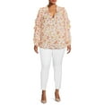 thumbnail image 5 of Terra & Sky Women's Plus Size Jeggings, 5 of 5
