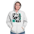thumbnail image 3 of Popeye Comic Book Cartoon Pop Art Zip Up Hoodie Men's Women's Brisco Brands M, 3 of 5