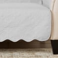 thumbnail image 6 of Reversible Quilted Furniture Protector, Machine Washable Slipcover, Chair, White / Sand, 6 of 6