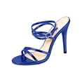 thumbnail image 2 of Strappy High Heels Open Toe Slingback Sandals for Women, Dressy Comfortable Fashion With Heel Summer Hallux Valgus High Heels Shoes, Prom Party Wedding, 2 of 8