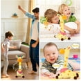 thumbnail image 3 of Dancing Talking Giraffe Baby Toy | Singing 10 Kids Songs, Mimic Record Repeat Voice, Glowing Neck, Adjustable Volume – Plush Toy for Toddlers Boys Girls,Yellow, 3 of 5