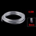 thumbnail image 3 of 10mm x 8mm Clear Fleaxible Tube Pneumatic Polyurethane Hose 4.6M Length, 3 of 5